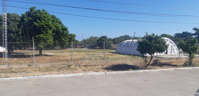 En este lote se construirá el nuevo hospital Santa Rita de Casia en el municipio de Distracción, sur de La Guajira.