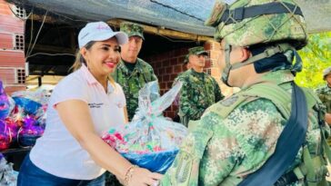 Ejército Nacional alegra la navidad de 3.000 soldados en el departamento de Arauca