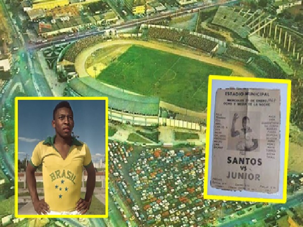 El día que Pelé enfrentó al Junior y causó la locura en Barranquilla