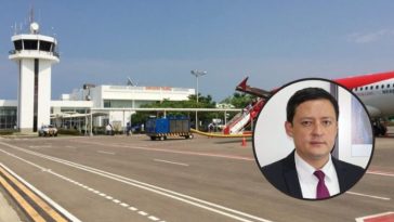 Problemas de iluminación de la pista del aeropuerto Almirante Padilla, ha privado que los pasajeros de la aerolínea Avianca viajen en las horas de la tarde desde el terminal aéreo. Francisco Ospina Ramírez.