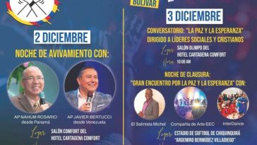 Encuentro por la Paz y la Esperanza para Cartagena, Bolívar y Colombia