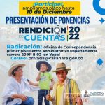 Este sábado vence plazo para inscripción de ponencias para rendición de cuentas de la Gobernación de Casanare