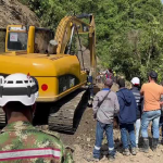 Finalizó hace unos minutos el rescate de los cuerpos sin vida de los ocupantes del bus de Arauca, motocicleta y carro particular.