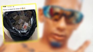 Hombre abatido en robo a relojería de Barranquilla, había publicado foto de bolsa llena con fajos de billetes