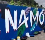 Inauguran el mural más grande de Colombia en Montelíbano
