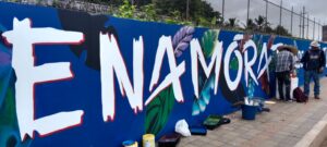 Inauguran el mural más grande de Colombia en Montelíbano