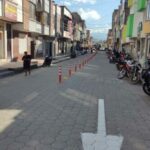 Instalaron bolardos en varias calles de Sandoná