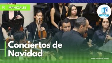 La Orquesta Sinfónica de Caldas presenta sus conciertos preámbulo a la navidad