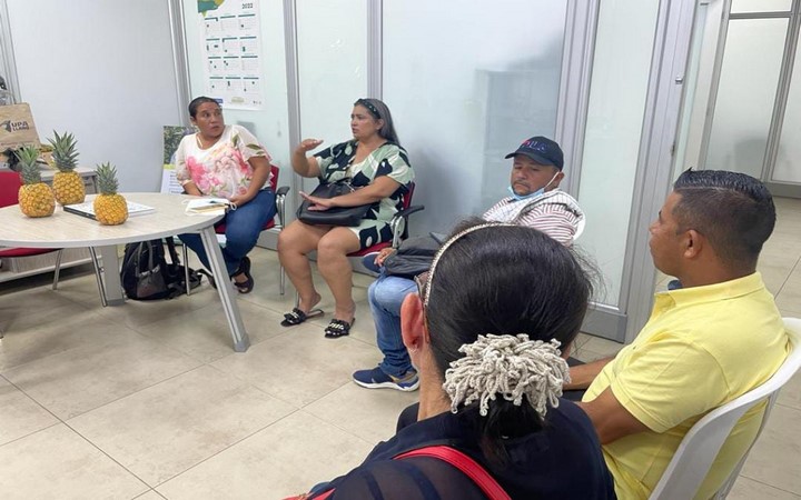 La Secretaría de Agricultura brinda asesoría a los campesinos de Puerto Gaitán