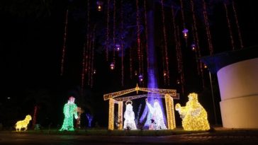 Más de 380 personas trabajaron en el montaje de la Navidad de Ilusión