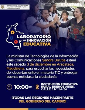 MinTIC entregará aparatos tecnológicos en Aracataca