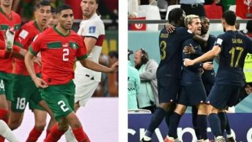 Marruecos vs. Francia en Qatar 2022