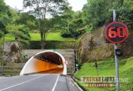 Operación del túnel Buenavista en sentido Villavicencio - Bogotá́ beneficia a motociclistas y transportadores de cargas peligrosas