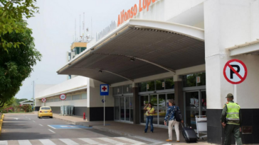 Policía Nacional retomó operaciones en el aeropuerto Alfonso López de Valledupar