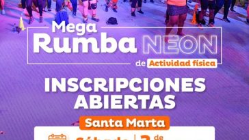 Primera ‘Maratón Nocturna’ terminará con ‘Mega Rumba Neón’ en el camellón de La Bahía