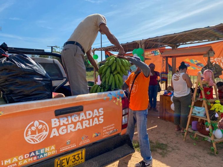 Productores de Guamal se beneficiaron con las ‘Brigadas Agrarias’