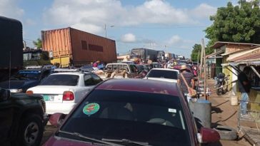 El caos es impresionante en Paraguachón