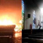 Se incendió la iglesia Nuestra Señora del Carmen de Salento