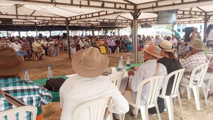 Una importante convocatoria tuvo este II Encuentro de Autoridades ancestrales y tradicionales del pueblo Wayuu.