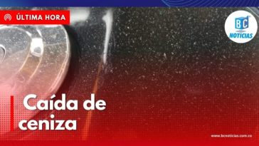 Se reporta caída de ceniza en Villamaría y Manizales
