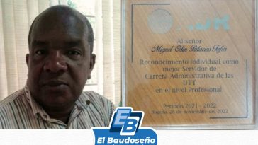 Un chocoano reconocido por la Agencia de Desarrollo Rural -ADR como “Mejor Servidor de carrera administrativa de las Unidades de Trabajo Territorial en el nivel profesional” 2021-2022.