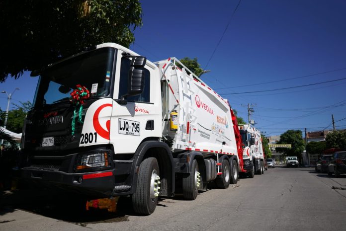 Veolia Aseo Cartagena entrega a la ciudad la nueva flota vehicular para potenciar la prestación del servicio de aseo