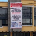 ¡Se cansaron! hasta con carteles habitantes de la Avenida Los Estudiantes piden control a establecimientos