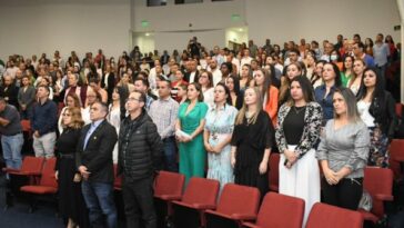 101 funcionarios se posesionaron en la planta administrativa de la universidad del Quindío