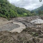 14 puentes afectados por la creciente del río San Juan en Mistrató