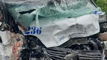 A 8 ascienden las víctimas de fatal accidente ocurrido la mañana de hoy en la vía a Tesalia.