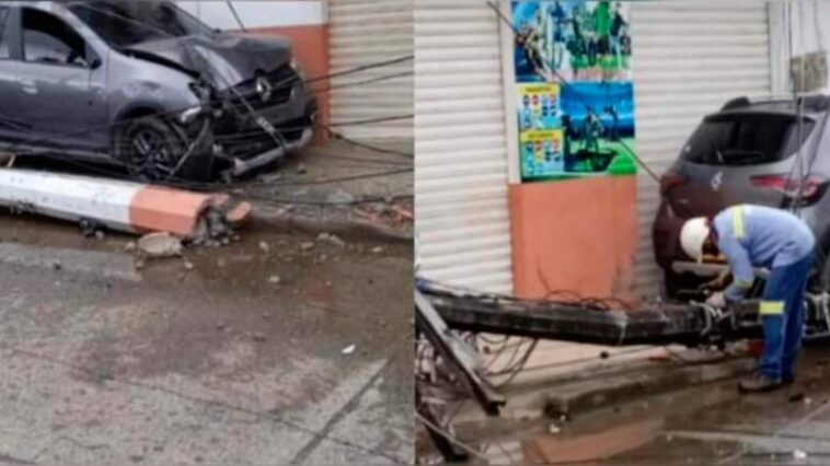 Accidente de tránsito dejó sin energía e internet a un barrio de Tierralta