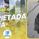 Agrietamientos ocasionan cierre parcial de la vía Marquetalia – Manzanares