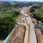 Así avanza construcción de la avenida Los Colibríes en Pereira