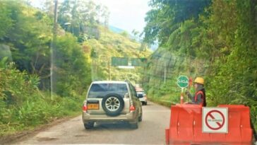 Avanza la rehabilitación de la vía Pijao-Rio Verde