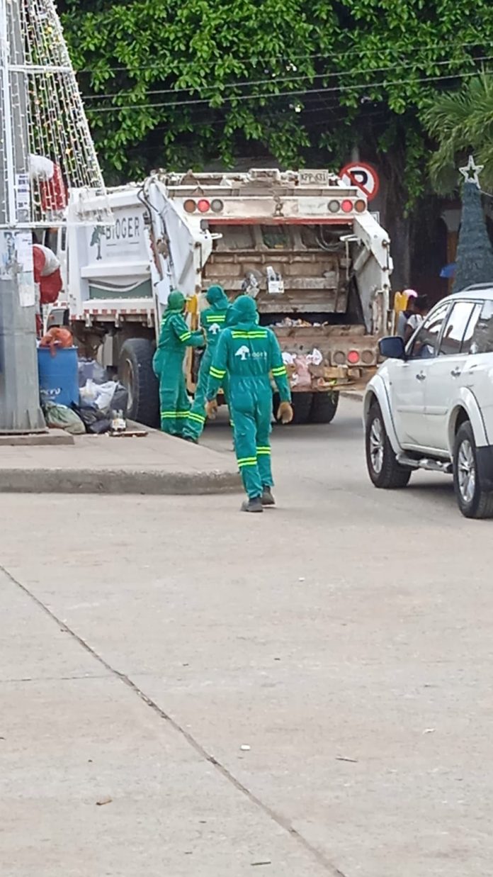 Bioger deja limpios 20 puntos críticos en Arjona y pide pago de subsidios