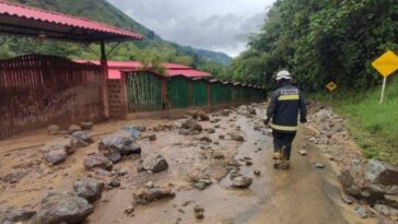 Caída de rocas causa emergencia en la vía Aranzazu – Neira