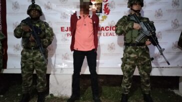 Capturado  presunto sicario de la red de apoyo al terrorismo del GAO ELN en Saravena, Arauca