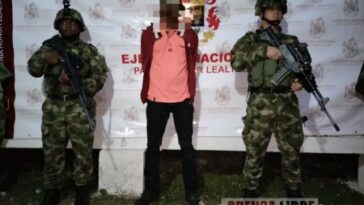 Capturado sicario de la red de apoyo al terrorismo del ELN en Saravena