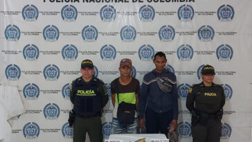 Capturados con armas en Valledupar