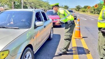 Carreteras de La Guajira son respaldadas con uniformados de la Policía