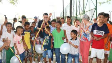 Cereté estrena nuevo parque en Las Acacias