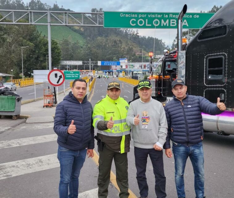 Comienza paso de camiones que estaban represados en Ipiales, Nariño