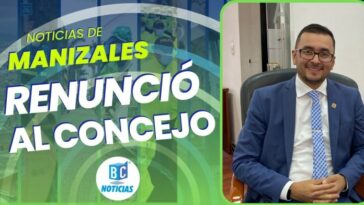 Con la renuncia del concejal Andrés Sierra se clausuraron las extras en el Concejo de Manizales
