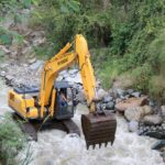 Con maquinaria Dagran recupero importante capacidad hidraulica de las quebradas en Liborina 7