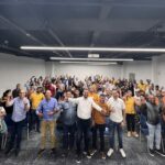 Concejal Javier Julio reúne a líderes y jóvenes en encuentro llevado en auditorio caribe plaza