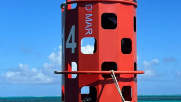 Dimar realiza mantenimiento a la señalización marítima en San Andrés