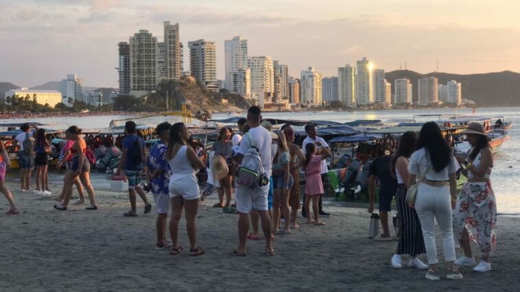 El Rodadero continúa siendo el balneario preferido por turistas nacionales e internacionales