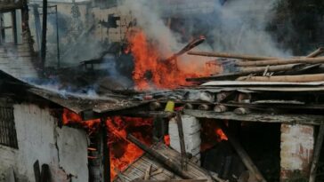 En Villamaría se registró un incendio estructural