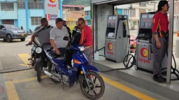 En estación de venta de combustibles tomaron medidas