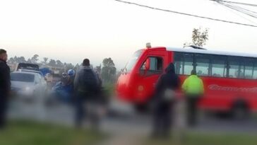 En siniestro vial sobre la vía Mosquera – Bogotá (calle 13) muere un motociclista